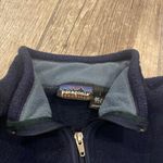 Patagonia Vintage women’s navy blue fleece vest Photo 2