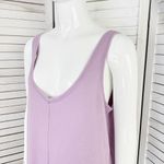 Victoria's Secret Victoria’s Secret Waffle Knit V Neck Jumpsuit Pajamas Lavender Purple Medium Photo 6