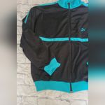 Puma Retro Track Style Jacket Black & Blue Size XL Photo 10