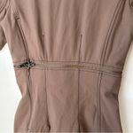 Elaine Kim Tech Stretch Zip Off Midi Dress Gray Size XS Photo 7