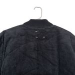 Women’s Black Corduroy Bomber Jacket Sz M NWT Fall Winter Coat Outerwear Size M Photo 5