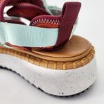 Chloé Lilli Multi-Strap Platform Sandals Orange/Teal EU 38 (US 7.5–8) Photo 15