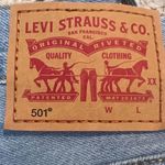 Levi's 501 Denim Cutoff Jean Shorts Photo 13