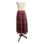 Pendleton Vintage  Macinnes Tartan Plaid Pleated Pure Virgin Wool Skirt Size 10 Photo 1
