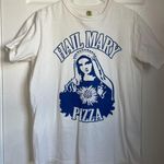 Hail Mary Pizza tshirt Atwater Village Los Angeles Graphic virgin Mary Size M Black Size M Photo 0