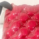 The Bubble Bag Red Puffy Crossbody Small Mini Bag Photo 2