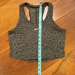 Nike  Dri-FIT One Crop Tank in Green Size Small Photo 4