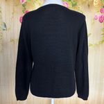 Alfred Dunner  Vintage Black Christmas Sweater Photo 1