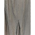 Flax by Jeanne Engelhart maxi skirt size M houndstooth brown lagenlook pull on Photo 4