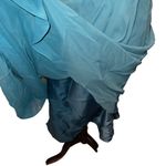 Jordan Women’s Bridal/ Evening/ Prom/ Homecoming Dress Teal Blue Size 8 Photo 3