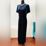 Halogen VERY PRETTY💖ELEGANT🌹VELVET JUMPSUIT💙 Photo 10