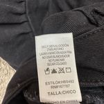 Hunter and Brown Black Ruffled Denim Skirt size S Photo 4