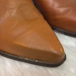 Vintage Real Leather Cowboy Boots Dream Catcher Festival Rave Burning Man A22 Brown Size 6.5 Photo 6