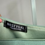 Nasty Gal  sz 2 green‎ midi cocktail bodycon dress Photo 4