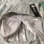 My Michelle New  Formal or Prom Halter Beaded Dress Silky Satiny Pleated Medium Photo 4