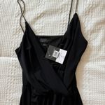 Topshop Black Romper With Sparkly Straps Photo 1
