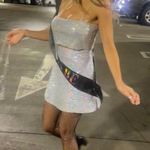 Showpo Sequin Crop Top & Skirt Photo 3