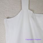 Eloquii New! white square neck sleevless dress side slit, plus size 28 Photo 4