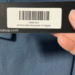 NWT Suitshop light Blue stretch two button jacket Blazer size 12 regular Photo 3