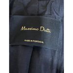 Massimo Dutti Black Pinstriped Double Breasted Long Sleeve Blazer Coat Jacket 10 Photo 2