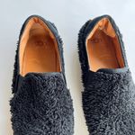 UGG  Ricci Trainers‎ Plush Slip-on Sneaker Size 8 Fuzzy Black Shoes Athletic Photo 3