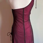 Vintage 90s Y2K Sparkly Dress Pink Photo 5