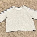 Maeve  Sporty Stripe Crew-Neck Sweatshirt size small Photo 0