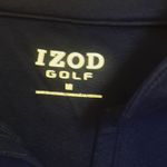 IZOD  Top Women's Size  Blue Golf Cart Print Short Sleeve Comfort Logo Summer Med Photo 2