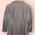 Christopher & Banks Metallic Blazer with Ruffled Collar - size large Photo 2