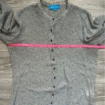 M.i.h. Jeans 100% Silk Long Sleeve Purple Yellow Floral Button Down Shirt Size M Size M Photo 6