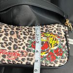Ed Hardy  | Iconic Tiger Rose Shoulder Bag w/ Crossbody Strap Photo 13