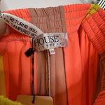 House Of CB NWT  Striped Margot Pants Women's High Waisted Wide Leg Semi-Sheer XS Photo 3