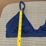Xhilaration New Blue Sparkly Bikini Top Size Large Rave Top NWT Photo 12