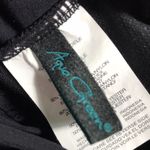 Aqua Green Crochet One Piece High Neck Swimsuit Black XL NWOT Padded Cups Photo 3