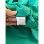 Green Tiered Maxi Dress Small Halter Tie Neck Sleeveless Flowy Resort Vacation Photo 11