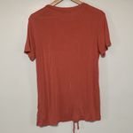 Miss Chievous Miss Cheivous Peach/Terracotta Boho Skull Floral Print Rayon Top Size M Photo 5