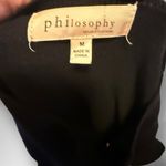 Philosophy ‎ Black Sweater Photo 5