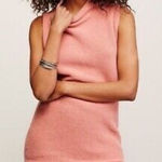 Free People Pink Textured Isla Ottoman Tunic small Photo 0