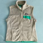 Patagonia Re-tool Polartec Gray Fleece Zip Up Vest Photo 2