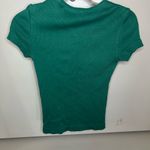 Madewell  NWT Garment-Dyed Ribbed Crewneck
Pocket Tee size XS Photo 5