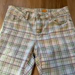 Pilcro and the Letterpress Pilcro and the Letter Press Plaid Straight Leg Pants Photo 1