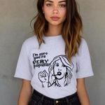 Handmade  Purple Tie-Dye Graphic Tee Size M I'm Sure You're Popular Photo 0