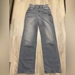 Mother Maven Heel wide leg jeans 28 Gray Photo 1