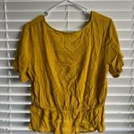 Kohls Yellow Blouse Photo 1