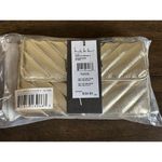 Nicole Miller  Gold Quilted Chain Strap Crossbody Small Bag Purse Card Slots NWT Photo 4