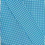 Equipment Maovesa Polka Dot Drop Waist Silk Wrap Dress in Mediterranean Blue New Photo 8