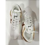 Chunky Platform Sneakers for Women，Women's Comfy Sparkly Dad Shoes Lace Photo 3