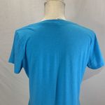 Dist Rict  Somewhere Pub V-Neck Tee Top T-shirt Medium Light Blue Size Large Photo 8