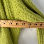 Pointella 100% Cashmere Cardigan Green Ruffle Tie Front Fairycore Sweater Sz S Photo 6