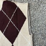 Cider NWT  Tan and Brown Sweater Vest with V-Neck Line Photo 4